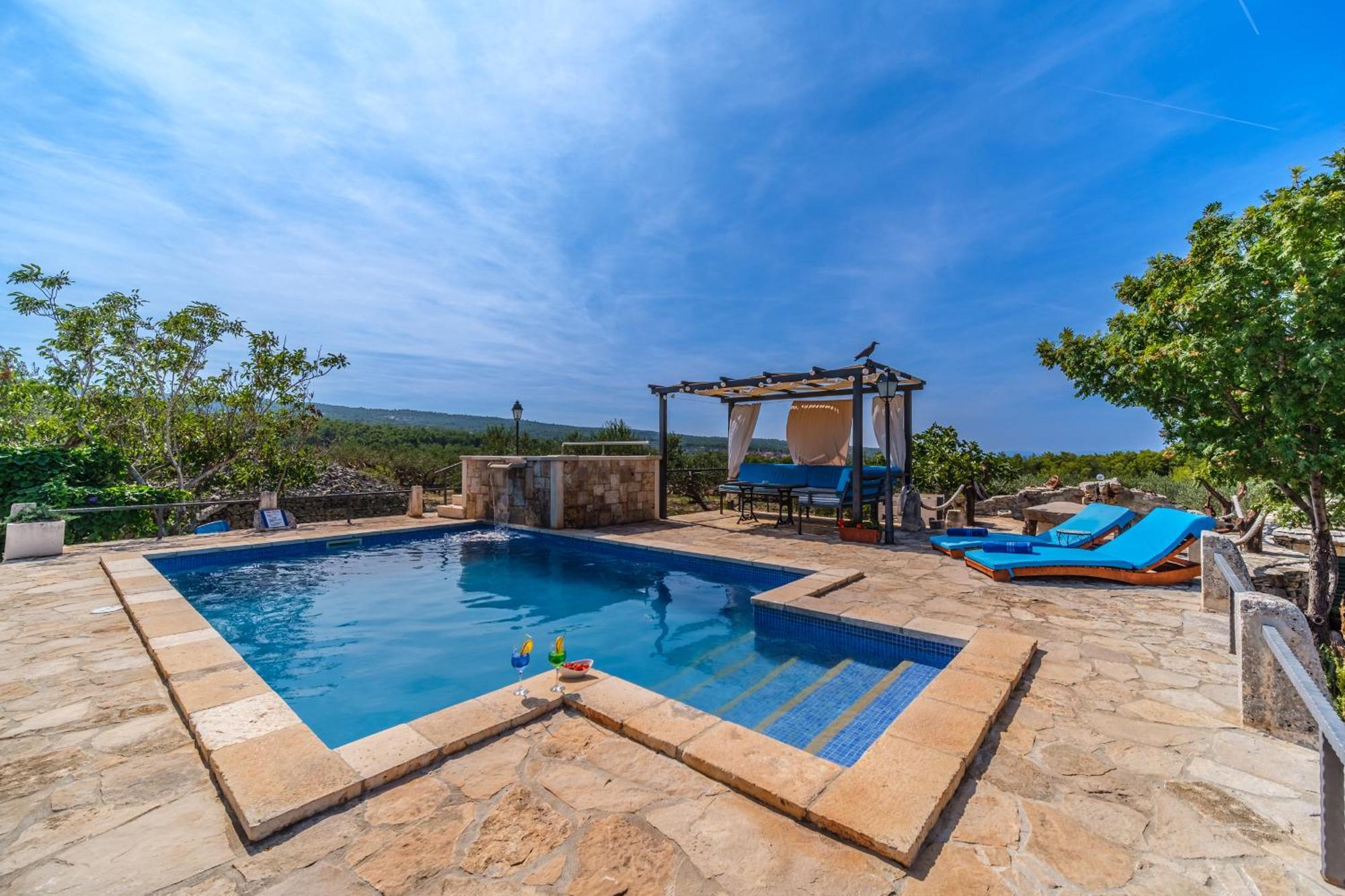 Holiday Home Gabelot Supetar Bagian luar foto